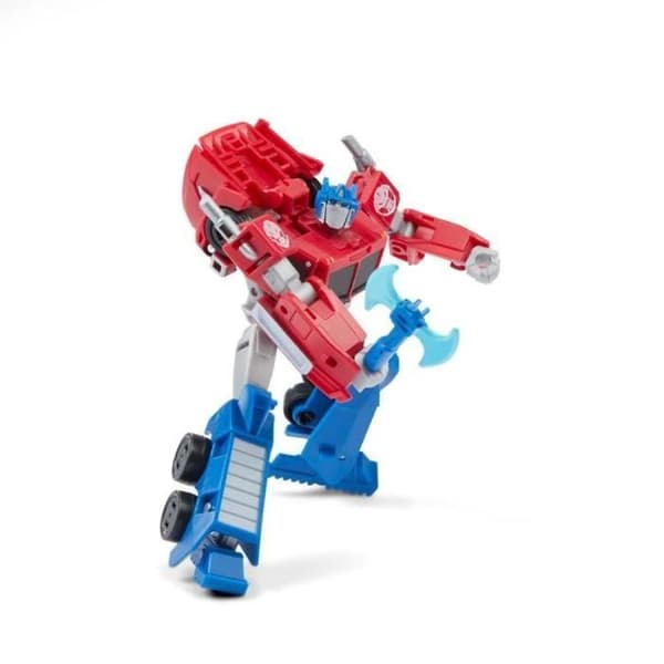 TRANSFORMERS TOYS EARTHSPARK DELUXE CLASS OPTIMUS PRIME, 12,5 CM ACTIO