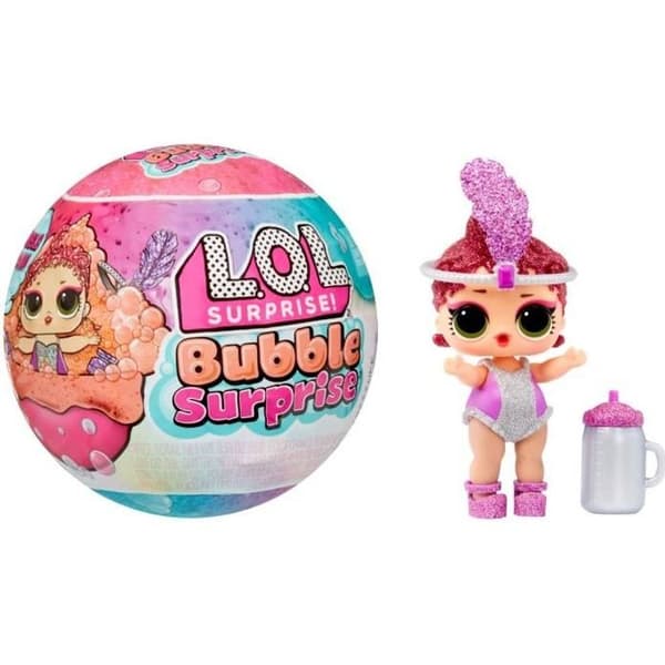 L.O.L. docka Surprise Bubble Surprise med tillbehör - Random - Vit - Blandat - Från 4 år och uppåt