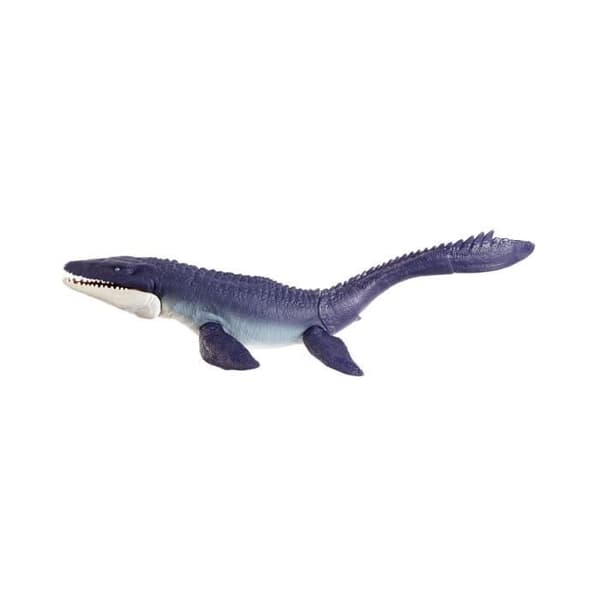 Figur - Mattel - Jurassic World : Le Monde d'après - Mosasaurus - Blandad - Vuxen - Vit