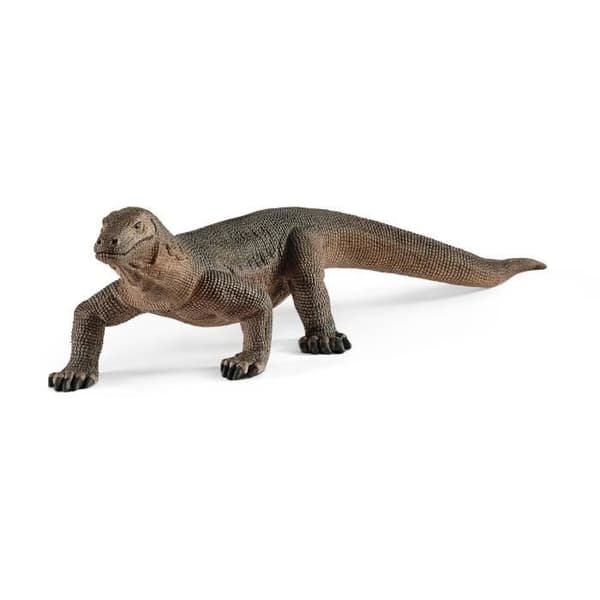 Figurin - SCHLEICH - Komodo Dragon - Wild Life - Beige - 3 år och uppåt