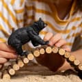 Miniatyrbild 3 av 4: Statyett - SCHLEICH - Svart björn - Wild Life - Interiör - Barn