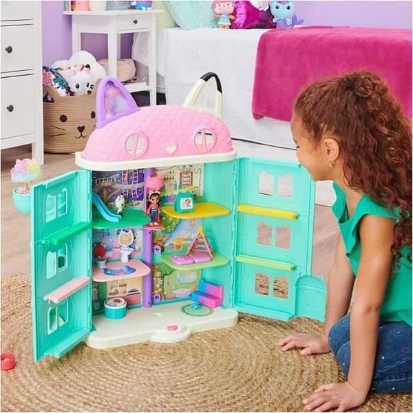 Gabby's Dollhouse Purrfect Dollhouse with 2 Toy Figures dockhus