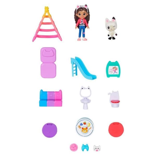 Gabby's Dollhouse Purrfect Dollhouse with 2 Toy Figures dockhus