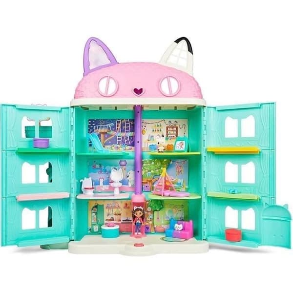 Gabby's Dollhouse Purrfect Dollhouse with 2 Toy Figures dockhus
