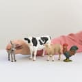 Miniatyrbild 5 av 7: SCHLEICH Figur - Farm World Basic Kit - Farm Animal - Grå - Barn 3 år och uppåt