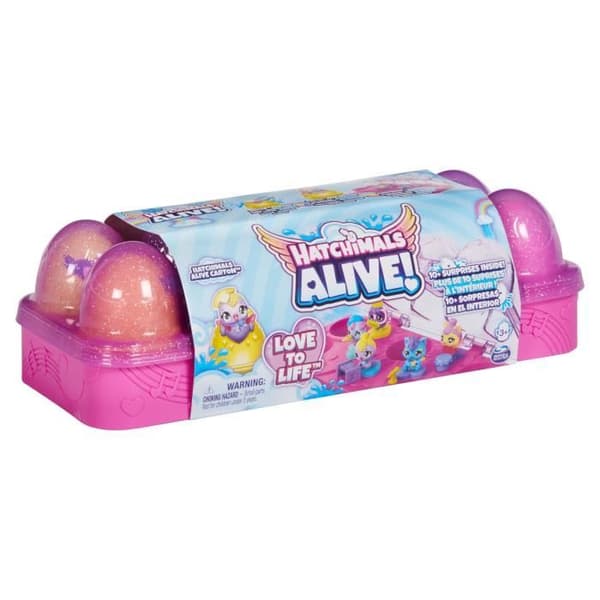 Hatchimals - 5 ägglåda med 5 Hatchimals + tillbehör