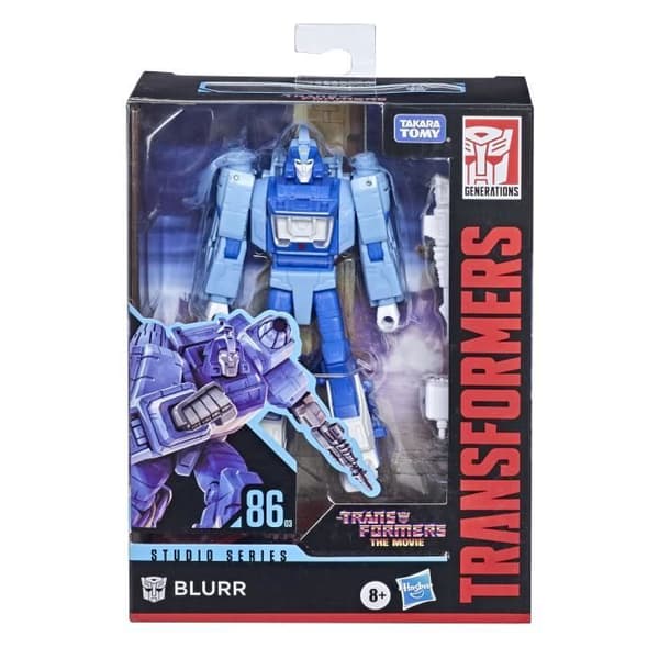 Blurr Deluxe Transformers Studio Series 86-03 11cm figur - Transformers: The Movie - HASBRO