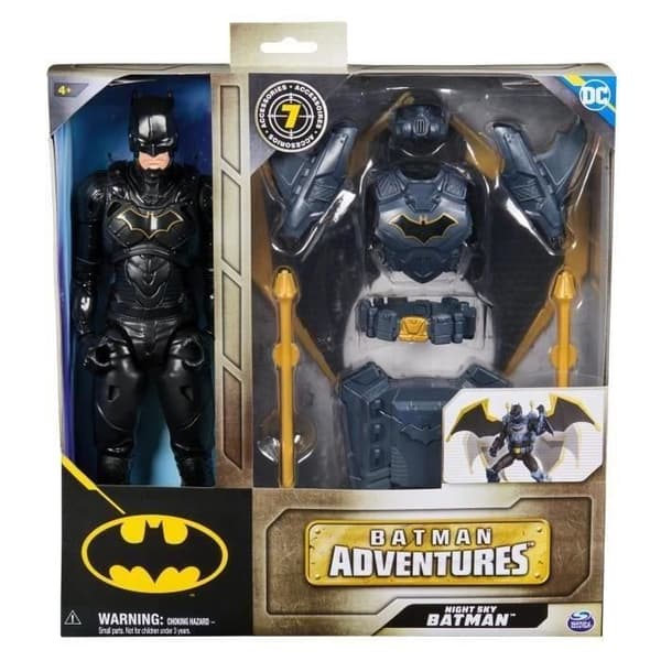 SPIN MASTERPACK FIGURINE 30 CM + ANTENNTILLBEHÖR Batman Adventures