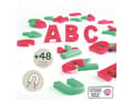Miniatyrbilde 3 av 5: Smoby 48 magnetiske bokstaver