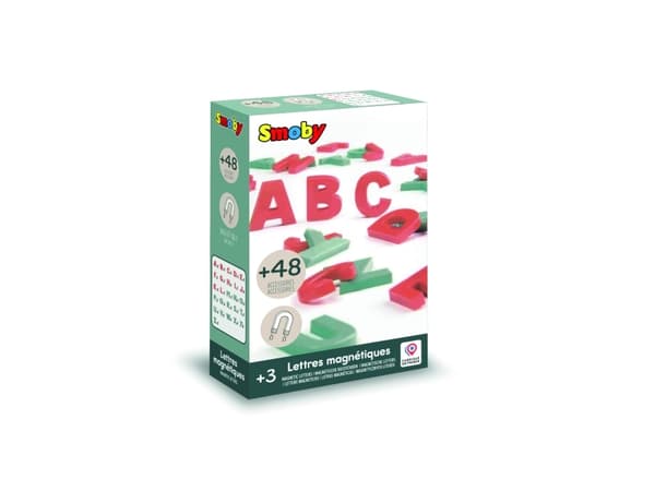 Smoby 48 magnetiske bokstaver