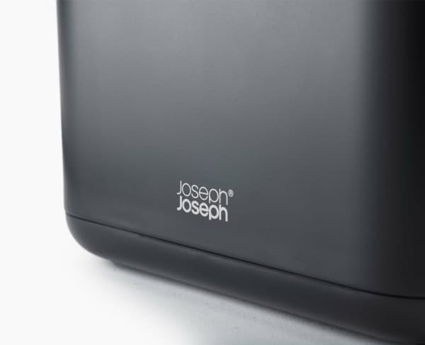 Joseph Joseph 70599, Frittstående tannbørsteholder, Sort, Sink, Bord, Vindu, 171 mm, 86 mm, 128 mm