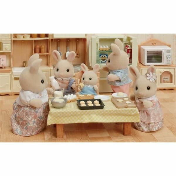 Sæt med dukker Sylvanian Families 5706 Kanin Familie 4 Dele