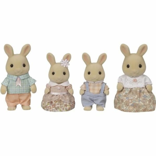 Sæt med dukker Sylvanian Families 5706 Kanin Familie 4 Dele