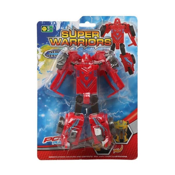 Transformers SuperWarriors Punainen