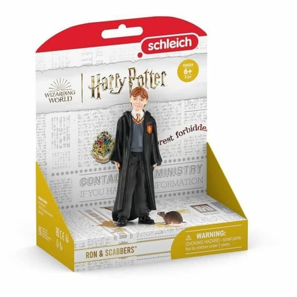 Toimintahahmot Schleich Ron Weasley & Scabbers Moderni