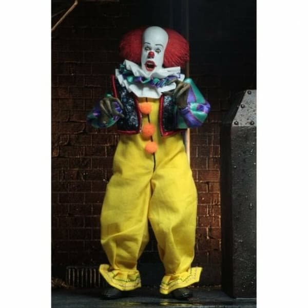 Toimintahahmot Neca IT Pennywise Clothed 1990 Mode