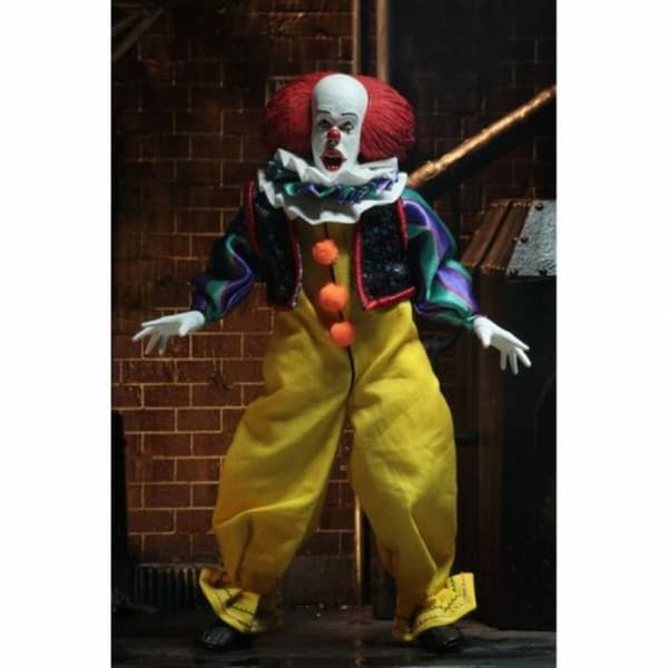 Toimintahahmot Neca IT Pennywise Clothed 1990 Mode