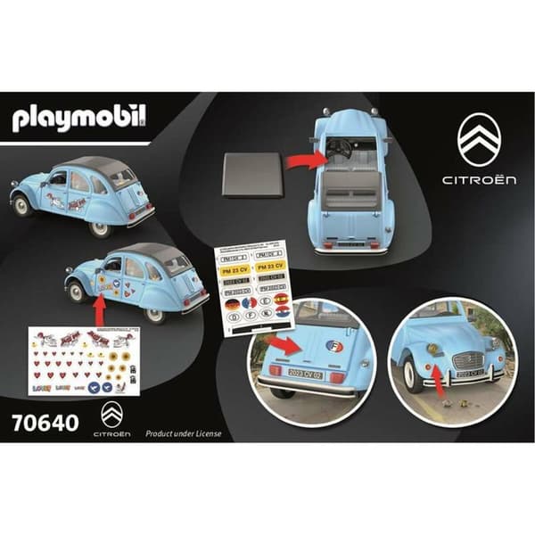 Leikkiajoneuvosarja Playmobil Sininen Auto 57 Kappaletta