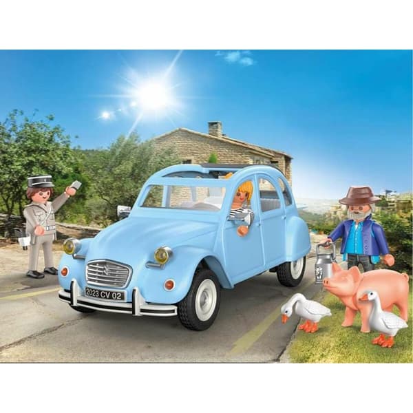 Leikkiajoneuvosarja Playmobil Sininen Auto 57 Kappaletta