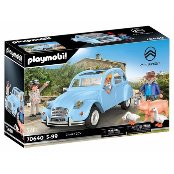Leikkiajoneuvosarja Playmobil Sininen Auto 57 Kappaletta