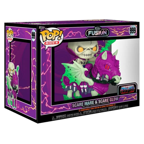 POP figure Funko Fusion Rides Masters of the Universe Scare Mare & Scare Glow