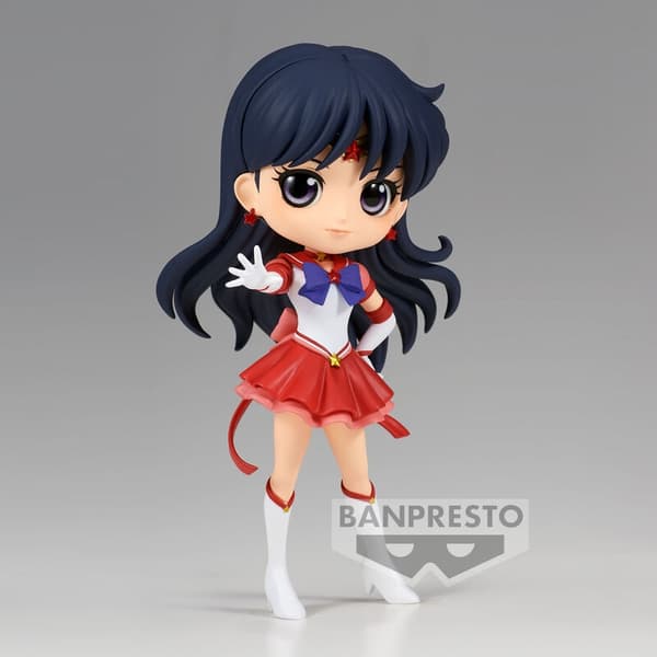 Pretty Guardian Sailor Moon Cosmos the Movie Eternal Sailor Mars ver.A Q posket figure 14cm
