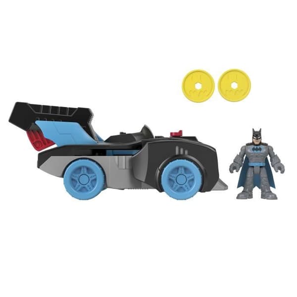 Action Figure Fordon - Fisher-Price - IMAGINEXT DC SUPER FRIENDS BAT-TECH BATMOBILE - Flerfärgad - Batman - 3 år