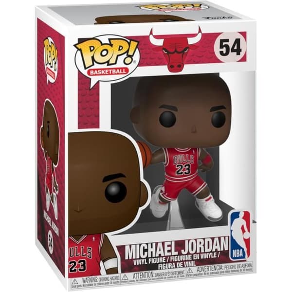 Funko Pop! NBA: Bulls - Michael Jordan - 9 cm - Svart - Blandat - NBA - Figurine - Pop!