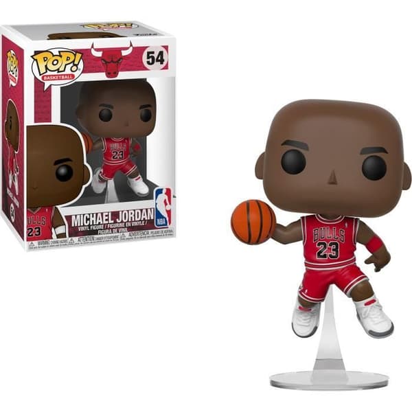 Funko Pop! NBA: Bulls - Michael Jordan - 9 cm - Svart - Blandat - NBA - Figurine - Pop!