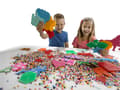 Pikkukuva 3 / 5: SES Creative Children''s Iron-on Beads Flower, Helmialusta, 1 kpl, Keltainen, Naaras, 5 vuosi/vuosia, 12 vuosi/vuosia