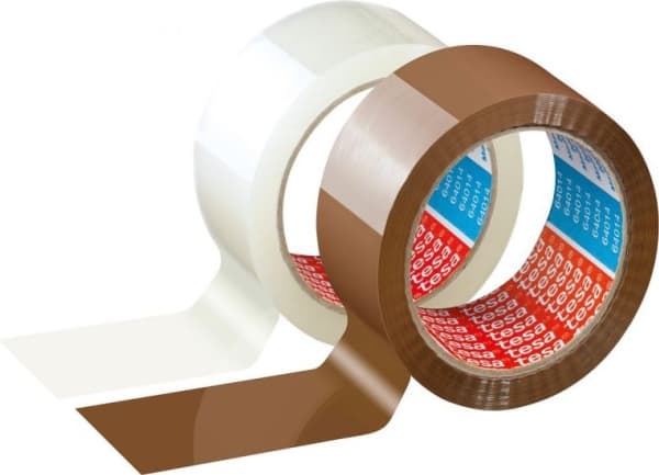 Tesa® SOLVENT pakkausteippi 66m x 48mm, ruskea (55263-00002-00)