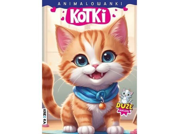 Books And Fun Książka Animalowanki Kotki Books and fun