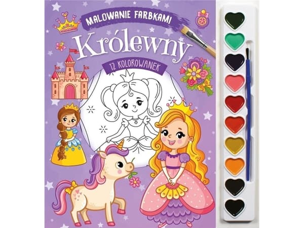 Måla med färger: Prinsessorna