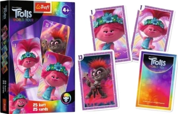 Trefl Cards Peter Memory Game Trolls World Rour Trefl