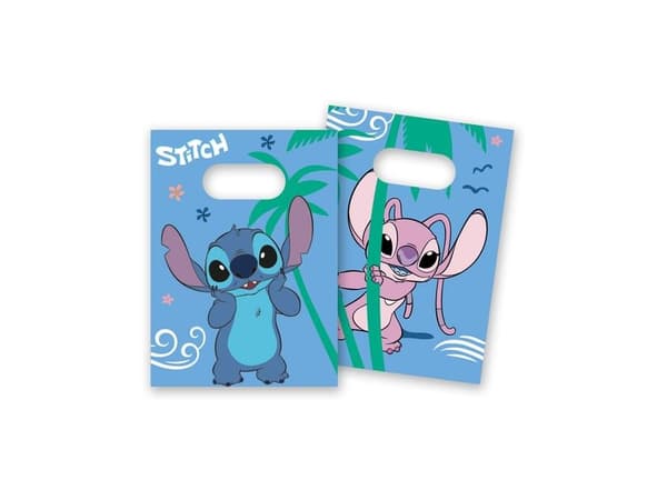 Stitch & Angel papirposer, 4 stk