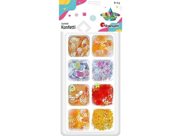 Confetti Craft-Fun 8 wzorów 8x4g