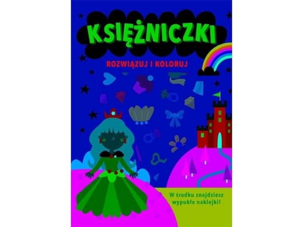 Ratkaise ja väritä. prinsessat