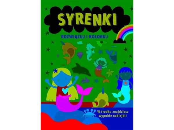 Ratkaise ja väritä. Merenneitoja