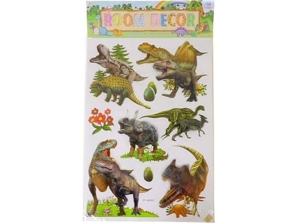 3D Dinosaur Wall Stickers MIX