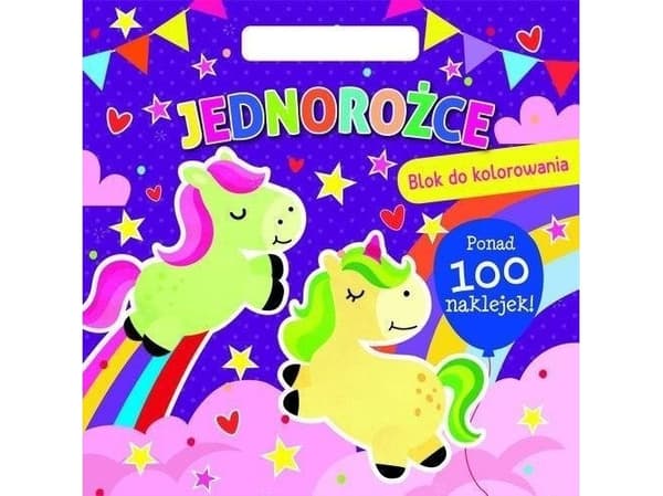 Enhörningar Färgblock