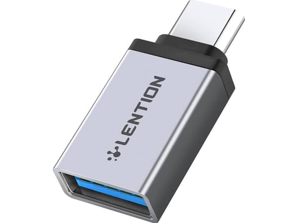 Adapter USB MicroConnect Adapter Lention USB-C do USB 3.0 (srebrny)