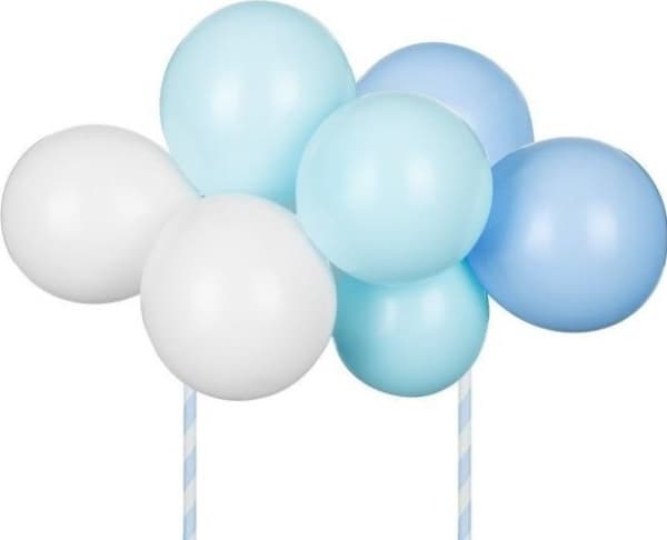 Ballong Cake Topper Blå 29cm