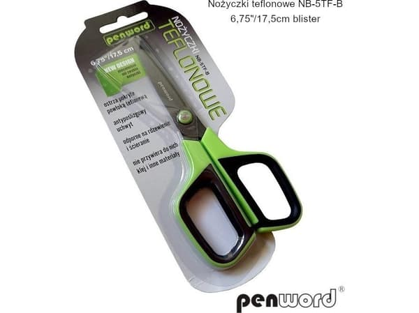 Teflon kontorsaks NB-5TF-B 6,75'' / 17,5cm