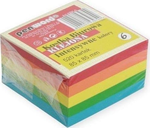 Kontorskub mix 85x85x50mm 520K