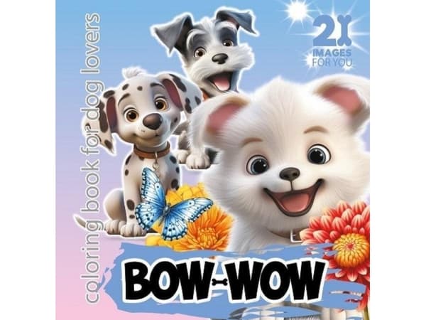 Fargelegg 160x160 Bow-Wow blå