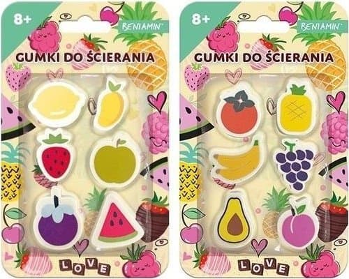 6st suddgummin frukt