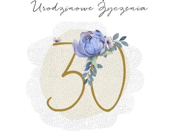 Karnet Swarovski kvadratisk CL4530_PO Urodziny 30