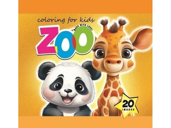 Värityskirja 140x140 Zoo orange 20 kuvaa