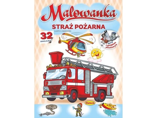 Målarbok - Brandkåren