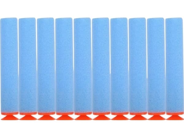 Peekaboo Foam Dart Safe Premium 10 Pieces of Gun Bullets